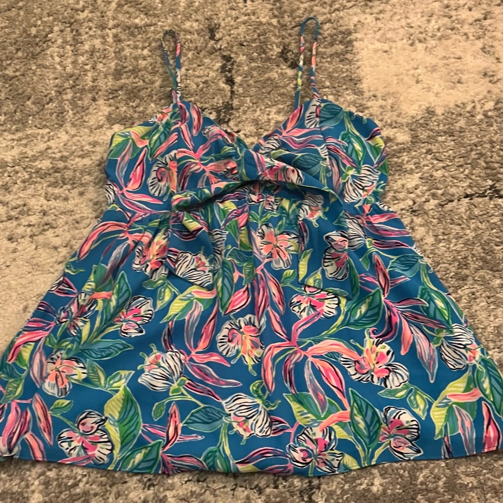 lilly pulitzer babydoll tank